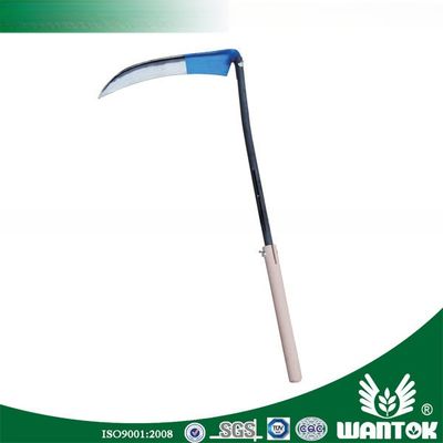 Manche en bois SC-05 Snath avec 45 matériaux de lame en acier ou en acier de rail