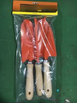 Ensemble d'outils de jardinage essentiels 3 PCS Manche en bois Mini pelle/raquette/épée pour plantes à fleurs