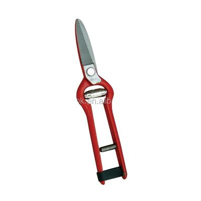 Le jardinage est plus facile avec Wantok SE703 Pruning Shear Metal Handle Carbon Steel Blade