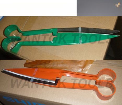Vétérinaire 12,5 pouces Portable Clipper de mouton de chèvre de ciseaux pour ciseaux de laine en poudre revêtue