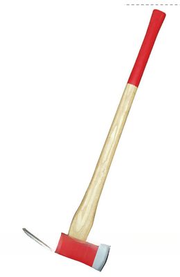 Axe de coupe multifonctionnelle type pompier Axe à tête forgée Chisel Axe de feu