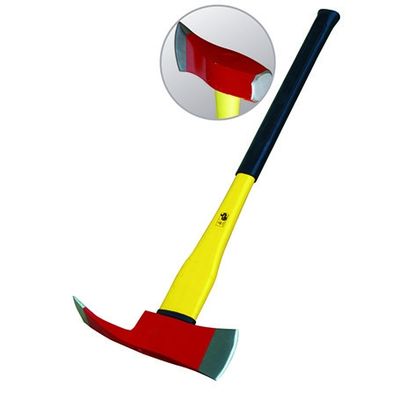 Axe de coupe multifonctionnelle type pompier Axe à tête forgée Chisel Axe de feu