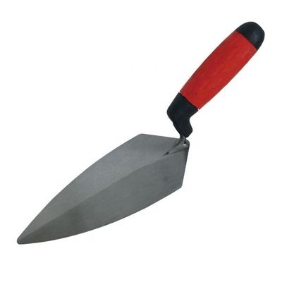 Application précise 9 &quot; en acier au carbone pour la briqueterie Cement Trowel avec prise antidérapante