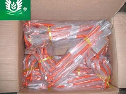 Outil de construction Maçon boue broche en vert avec cuisson vernis et couleur personnalisée